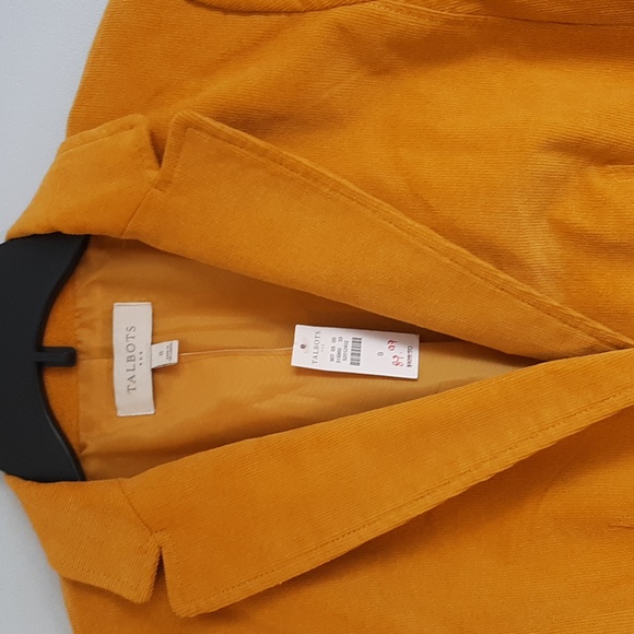 Mustard corduroy blazer - Picture 4 of 11